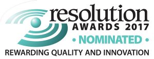 Resolution Awards 2017 PRODUCT NOMINATED