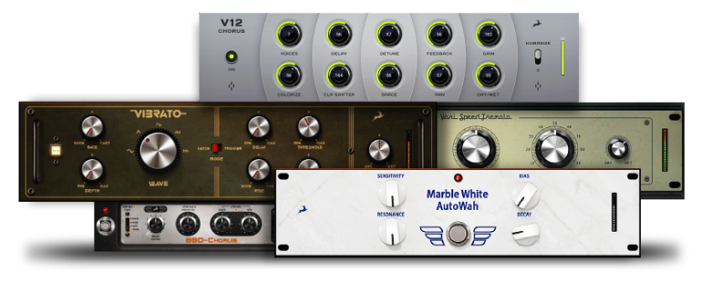 pedals delays modulation