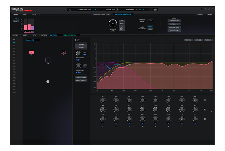 Orion Studio SC Cotrol panel NEW 04